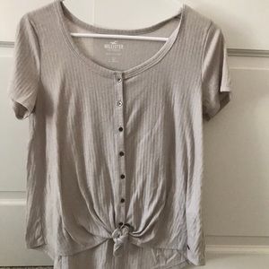 Hollister Button Top